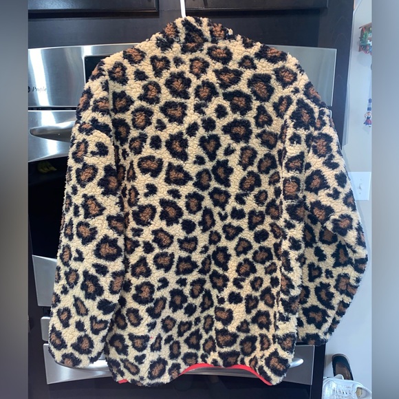 Simply Southern Reversible Leopard Buffalo Sweatshirt - Picture 3 of 4